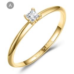 Forlovelsesring 14 Karat Guld NS613-A