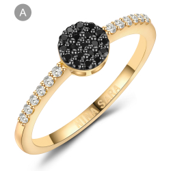 Forlovelsesring 14 Karat Guld NS633-A