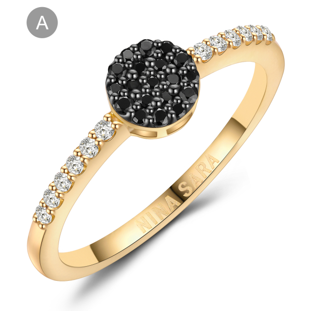Forlovelsesring 14 Karat Guld NS633-A