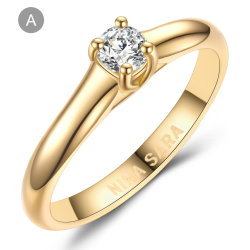 Forlovelsesring 14 Karat Guld NS635-A