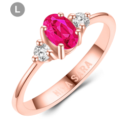 Forlovelsesring 14 Karat Rdguld NS639-L