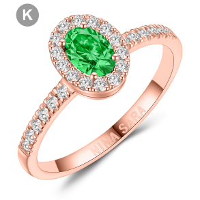 Forlovelsesring 14 Karat Rdguld NS642-K