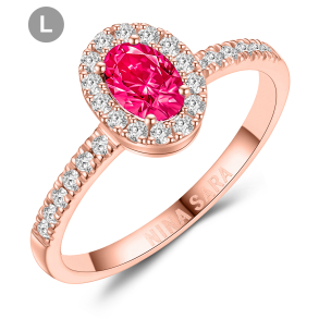 Forlovelsesring 14 Karat Rdguld NS642-L