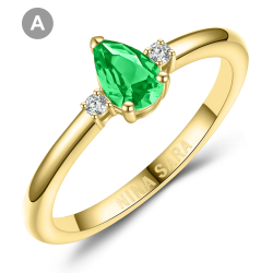 Forlovelsesring 14 Karat Guld NS643-A