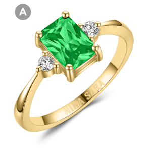 Forlovelsesring 14 Karat Guld NS649-A