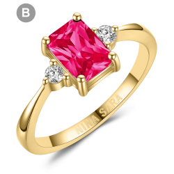 Forlovelsesring 14 Karat Guld NS649-B