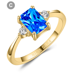 Forlovelsesring 14 Karat Guld NS649-C