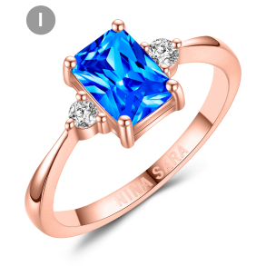 Forlovelsesring 14 Karat Rdguld NS649-I