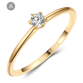 Forlovelsesring 14 Karat Guld NS650-A