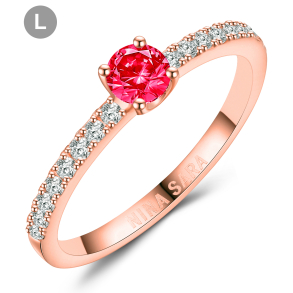 Forlovelsesring 14 Karat Rdguld NS652-L