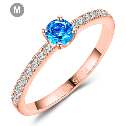 Forlovelsesring 14 Karat Rdguld NS652-M