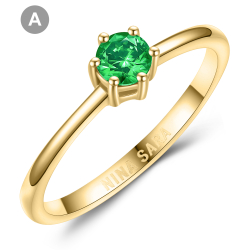 Forlovelsesring 14 Karat Guld NS654-A