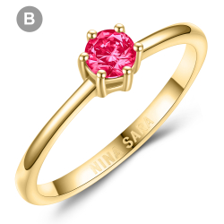 Forlovelsesring 14 Karat Guld NS654-B