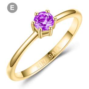 Forlovelsesring 14 Karat Guld NS654-E