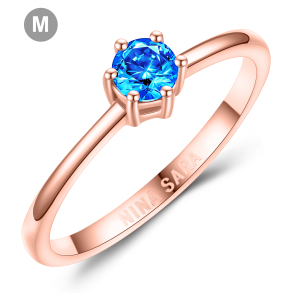 Forlovelsesring 14 Karat Rdguld NS654-M