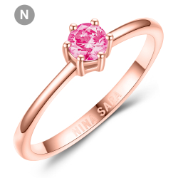 Forlovelsesring 14 Karat Rdguld NS654-N