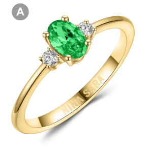 Forlovelsesring 14 Karat Guld NS664-A