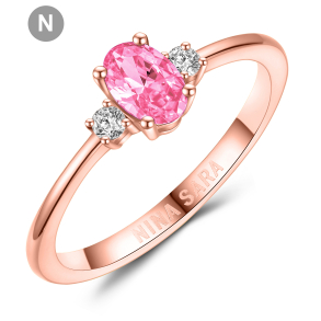 Forlovelsesring 14 Karat Rdguld NS664-N