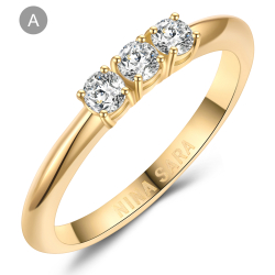 Forlovelsesring 14 Karat Guld NS665-A