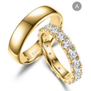 Eksklusive Vielsesringe Marry Me Classic NS569