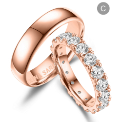Eksklusive Vielsesringe Marry Me Classic NS569