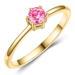 Forlovelsesring 14 Karat Guld NS654-D