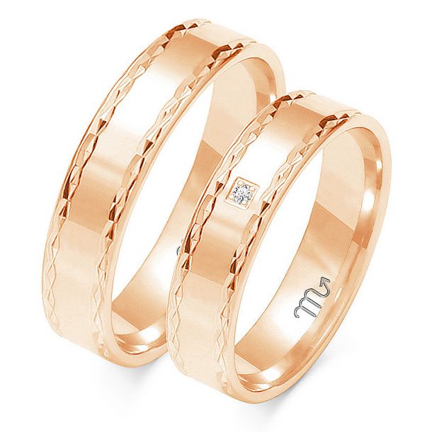 Eksklusive Vielsesringe Simply Love O100-2