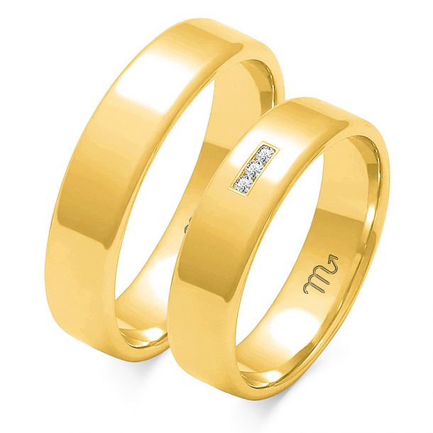 Eksklusive Vielsesringe Simply Love O101