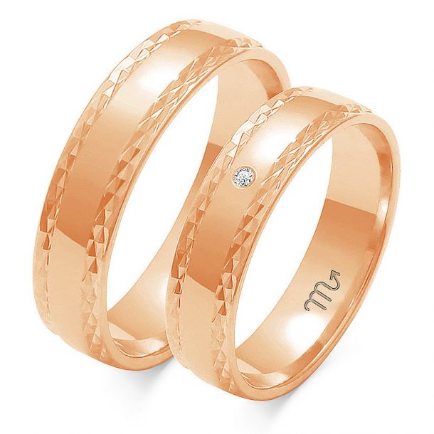 Eksklusive Vielsesringe Simply Love O104-2