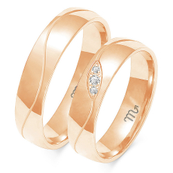 Eksklusive Vielsesringe Simply Love O114-2