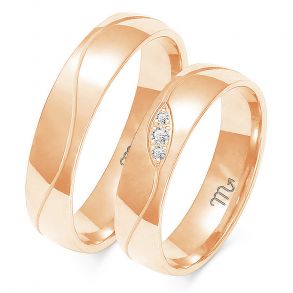 Eksklusive Vielsesringe Simply Love O114-2