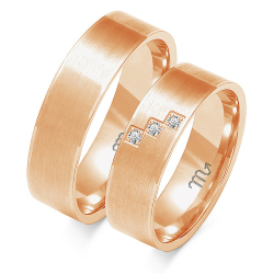 Eksklusive Vielsesringe Simply Love O119-2