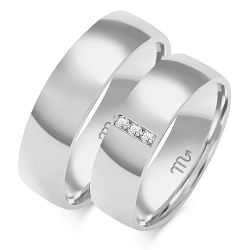 Eksklusive Vielsesringe Simply Love O121-1