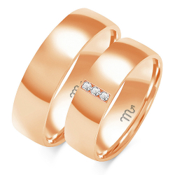 Eksklusive Vielsesringe Simply Love O121-2