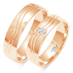 Eksklusive Vielsesringe Simply Love O122-2