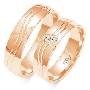 Eksklusive Vielsesringe Simply Love O122-2