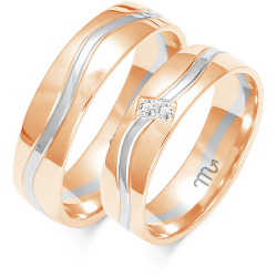 Eksklusive Vielsesringe Simply Love O122-4