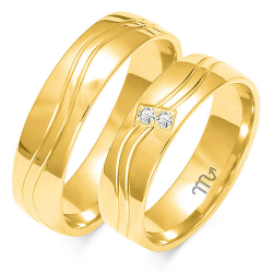 Eksklusive Vielsesringe Simply Love O122