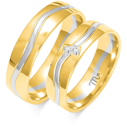 Eksklusive Vielsesringe Simply Love O122-3