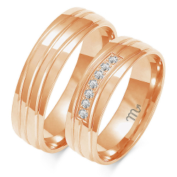 Eksklusive Vielsesringe Simply Love O123-2