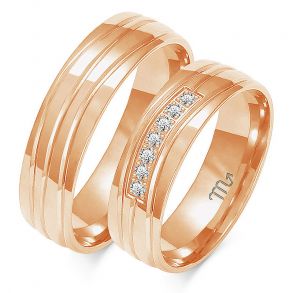 Eksklusive Vielsesringe Simply Love O123-2