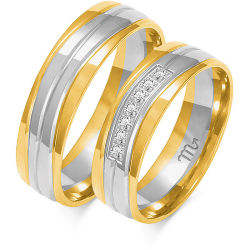 Eksklusive Vielsesringe Simply Love O123-3