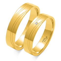 Eksklusive Vielsesringe Simply Love O125