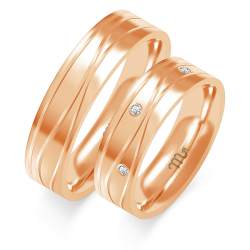 Eksklusive Vielsesringe Simply Love O126-2