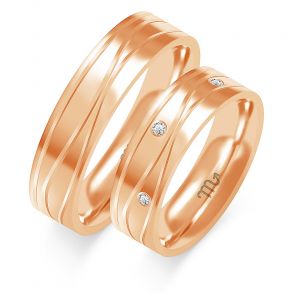 Eksklusive Vielsesringe Simply Love O126-2