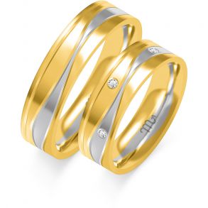 Eksklusive Vielsesringe Simply Love O126-3