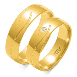 Eksklusive Vielsesringe Simply Love O128