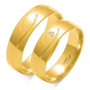 Eksklusive Vielsesringe Simply Love O128