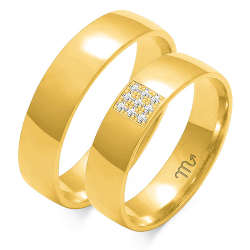 Eksklusive Vielsesringe Simply Love O129