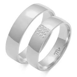 Eksklusive Vielsesringe Simply Love O129-1